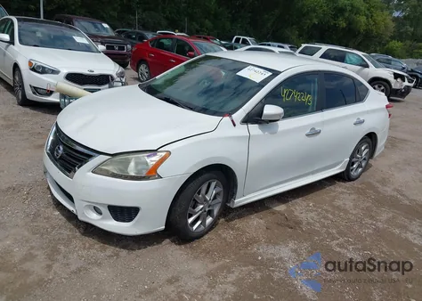 2015 Nissan Sentra Sr из США, поврежденный, VIN 3N1AB7AP0FY310962